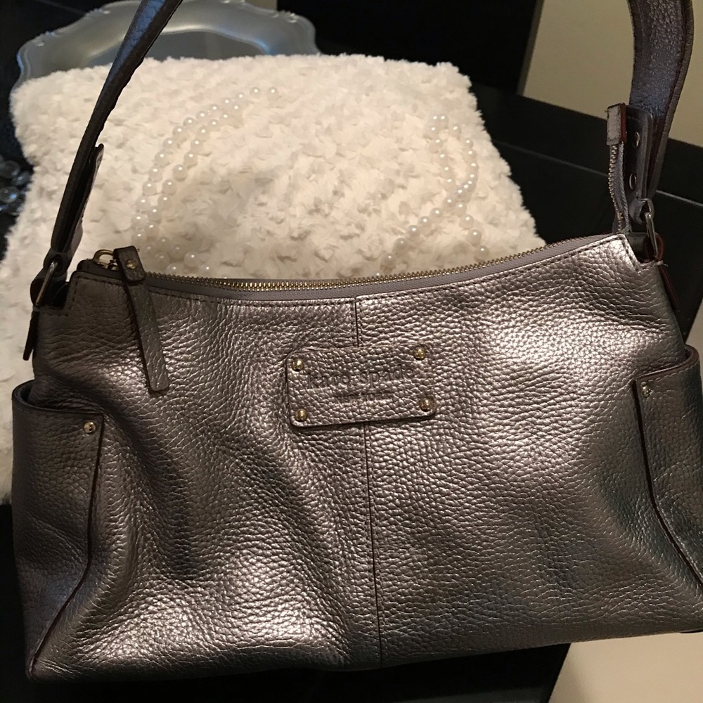 -Kare Spade platinum shoulder bag ♠️